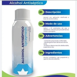 ALCOHOL SPRAYMEDIC 300ML