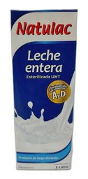 LECHE ENTERA NATULAC UTH 1L