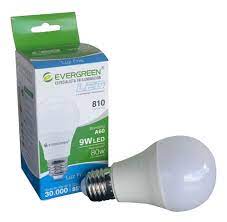 BOMBILLO LED EVERGREEN A60 9W