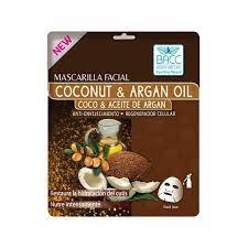 MASCARILLA FACIAL COCONUT Y ARGAN OIL 40G 1PC