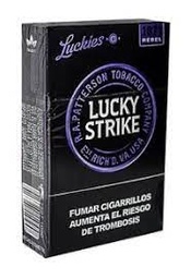 CIGARRO LUKY STRIKE REBEL 1*20