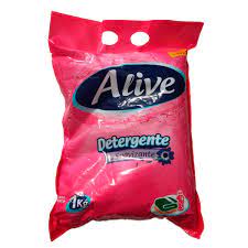 DETERGENTE ALIVE C/SUAV 1KG