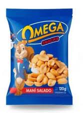 MANI SALADO OMEGA 120G